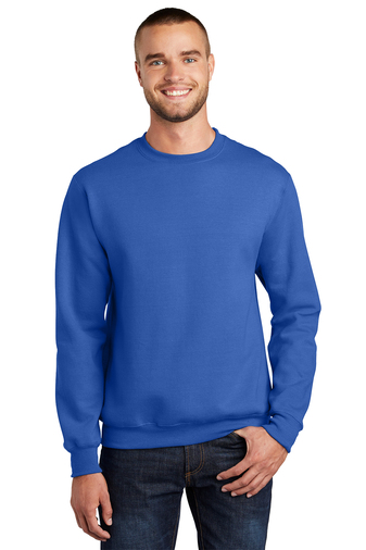 Port & Company Adult Unisex Tall Essential 9-ounce 50/50 Cotton Poly Crewneck Sweatshirt